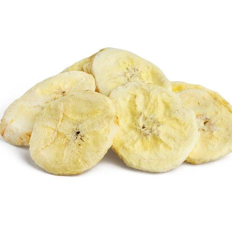Freeze Dried Banana Fruit Slices for Ice Cream, Juice and Smoothie Toppings