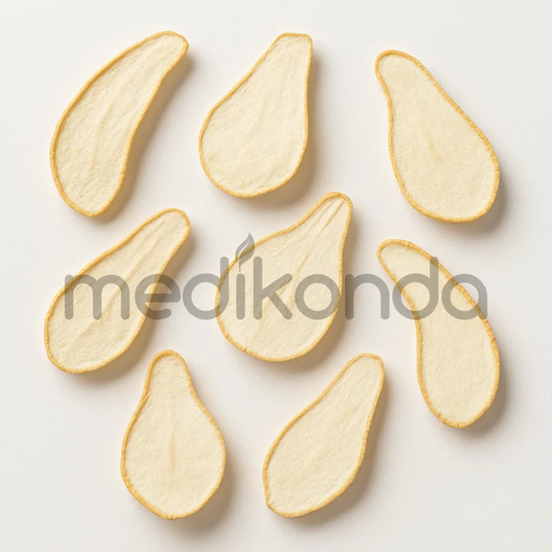 Freeze Dried Pear Fruit Slices for Ice Cream, Juice and Smoothie Toppings
